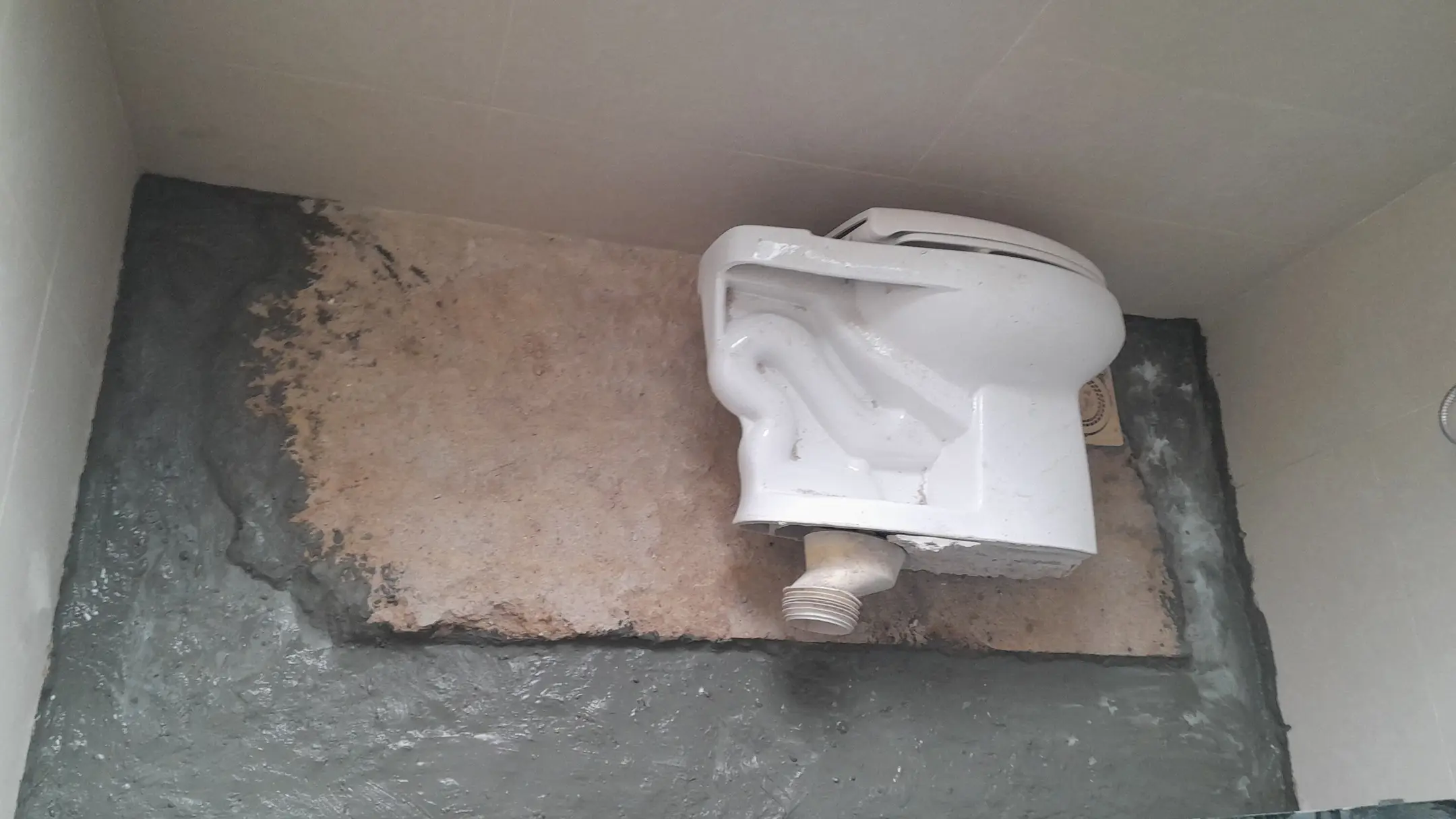 Kiara View Bathroom Floor Repair — Bathroom, Demolition