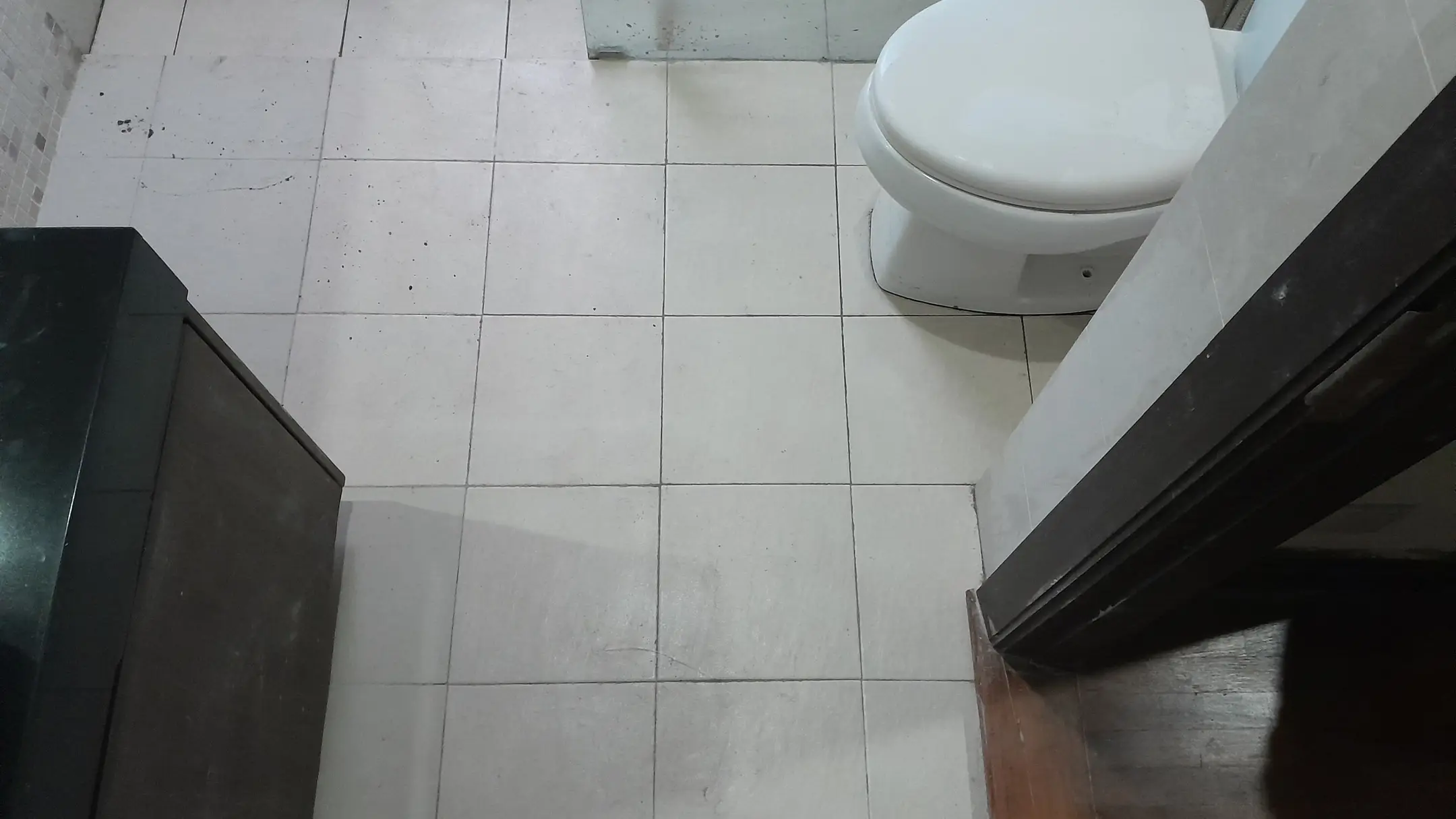 Kiara View Bathroom Floor Repair — Bathroom, Before