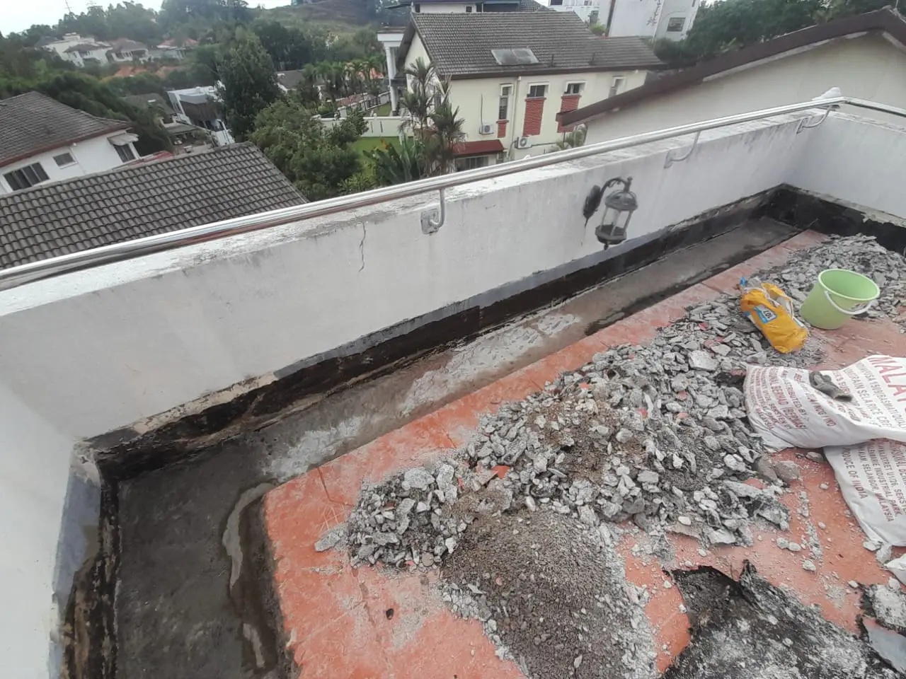 Bukit Damansara Rooftop & Flooring — Roof, Demolition