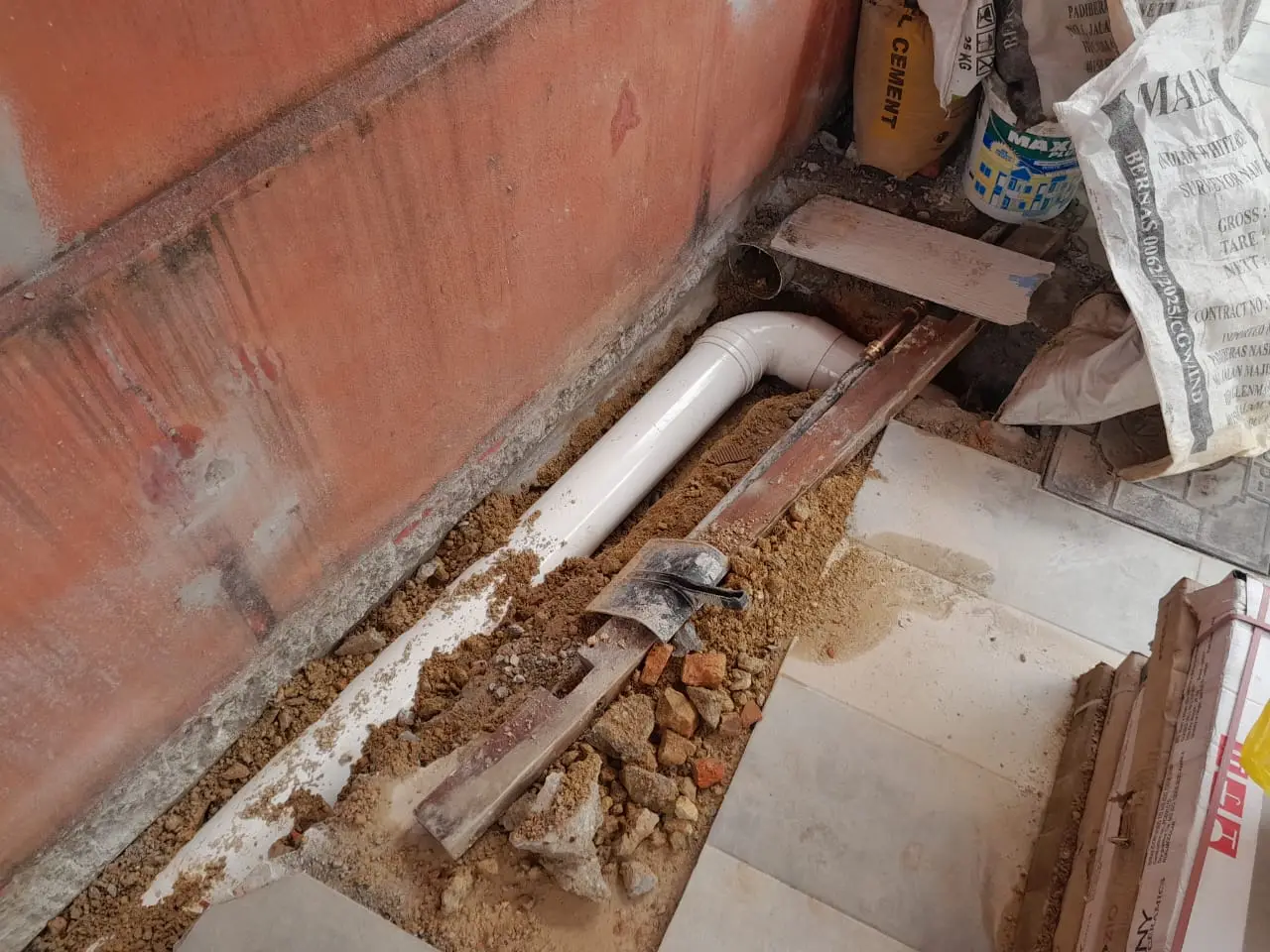 Bukit Damansara Rooftop & Flooring — Drainage, Before