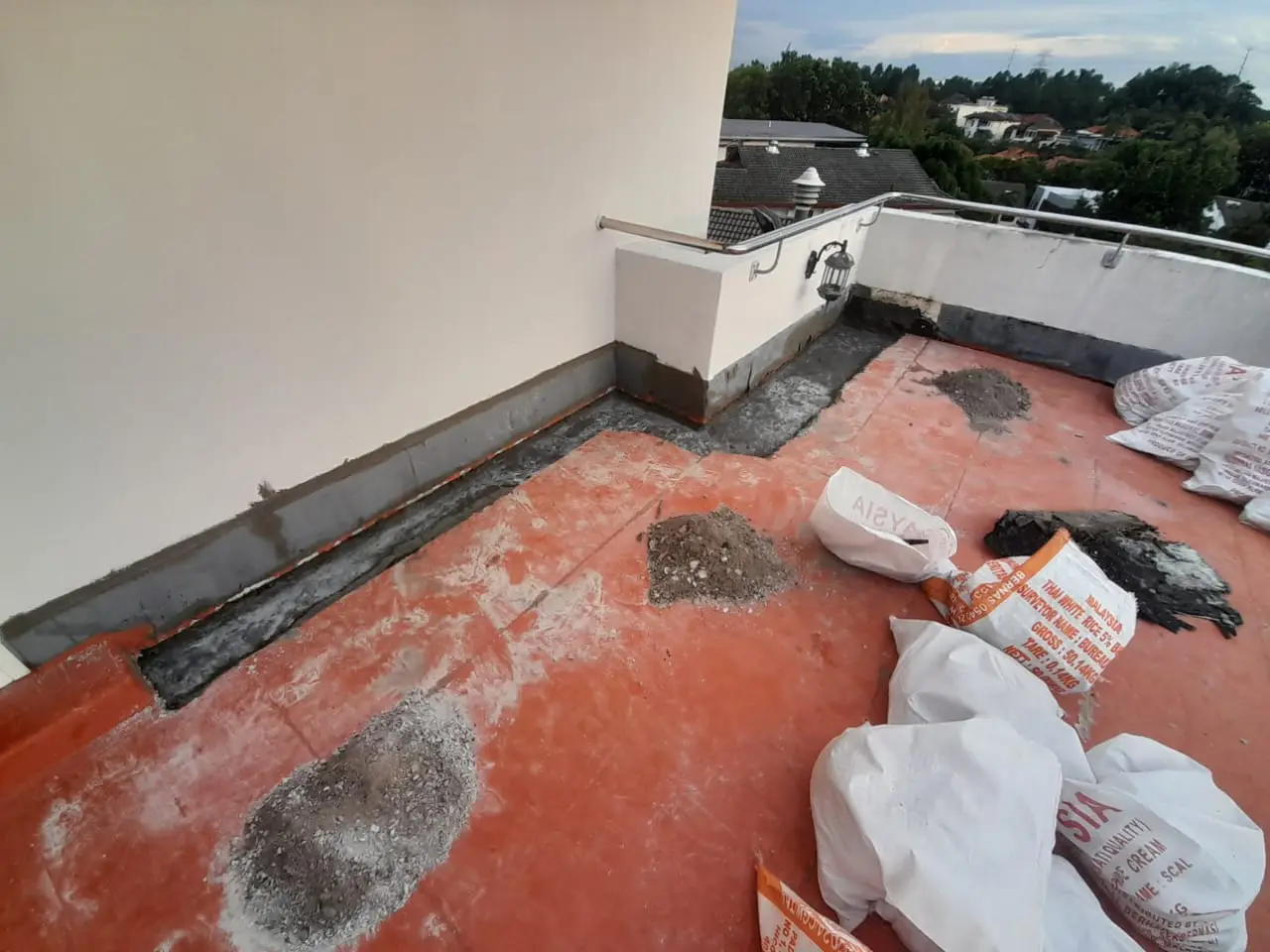 Bukit Damansara Rooftop & Flooring — Roof, Before