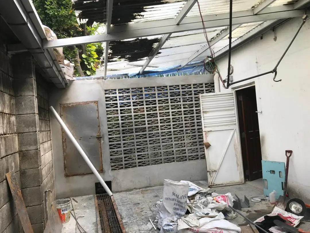 Sri Hartamas Full Property Renovation — Courtyard, In Progress