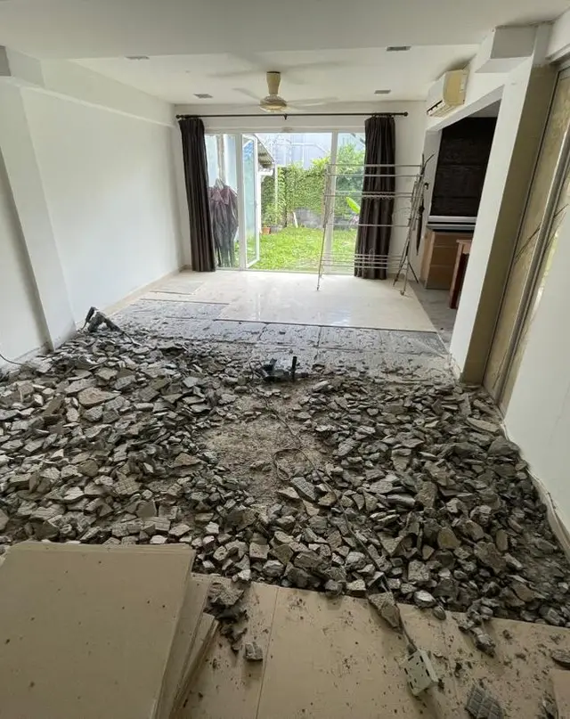 Sri Hartamas Full Property Renovation — Flooring, Demolition