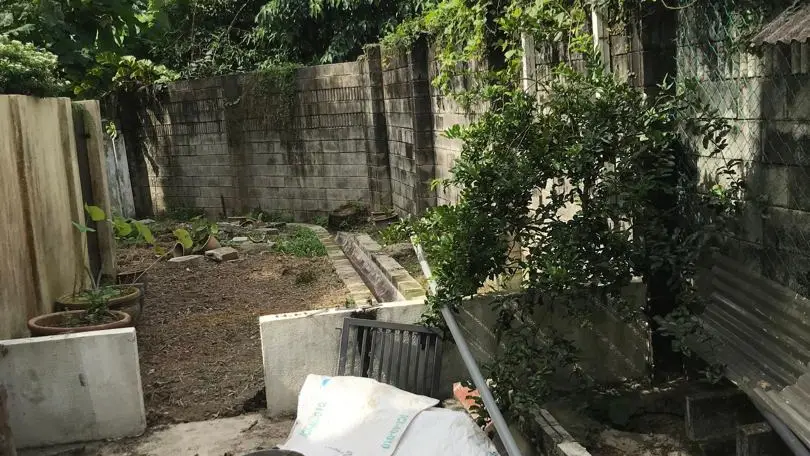 Sri Hartamas Full Property Renovation — Side Yard, Before